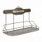 ПОЛКА ДЛЯ БАНОЧЕК, COMPTOIR DE FAMILLE,  JAR SHELF MANUFACTURE MODERNE GREY 40X16.5XH27CM IRON, АРТИКУЛ 112340