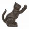 ПОДСТАВКА ДЛЯ КНИГ, COMPTOIR DE FAMILLE,  BOOKENDS L+R CAT CAMPAGNE BROWN 12XH12 CAST IRON, АРТИКУЛ 200926