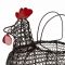 ДЕКОРАТИВНАЯ КОРЗИНА КУРИЦА, COMPTOIR DE FAMILLE,  HEN BASKET CAR-CIMENT NATURAL 31X21XH19 CM IRON, АРТИКУЛ 201118