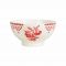 ПИАЛА "Красные шашечки", COMPTOIR DE FAMILLE,  BOWL DAMIER RED 13CL EARTHENWARE, АРТИКУЛ 2042