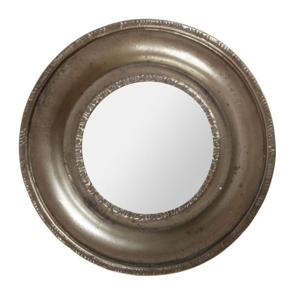 Зеркало DRACHMA SILVER D,29CM IRON+MIRROR+MDF COTE TABLE, Арт,: 27650