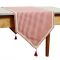 ДОРОЖКА, COMPTOIR DE FAMILLE,  TABLE RUNNER MAMI CARREAU RED 45X150CM COTTON, АРТИКУЛ 3956