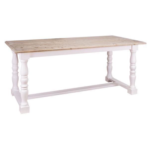 СТОЛ ОБЕДЕНЫЙ Turned leg monasterial table 160x90х78см., АРТ.GR581-160